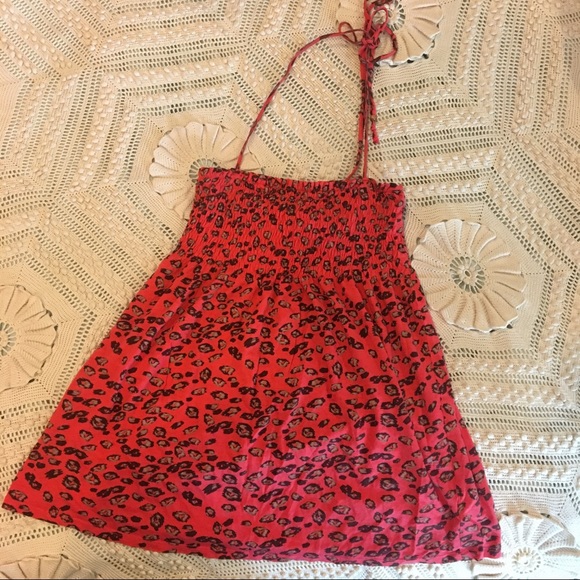 Cheetah halter top - Picture 2 of 2